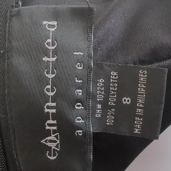 Connected Apparel black halter top dress - Picture 4 of 7